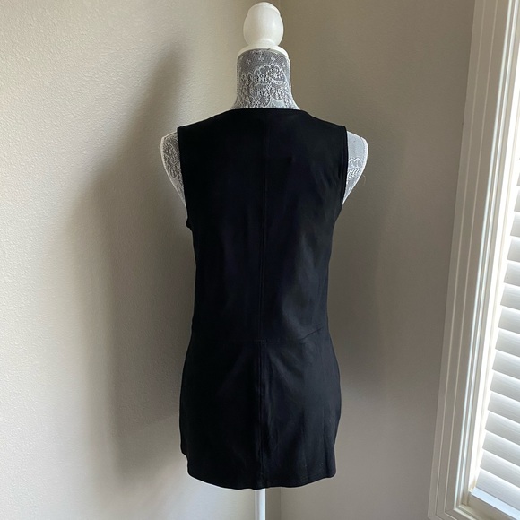 Forever 21 Black Suede Dress NWOT - Picture 5 of 6